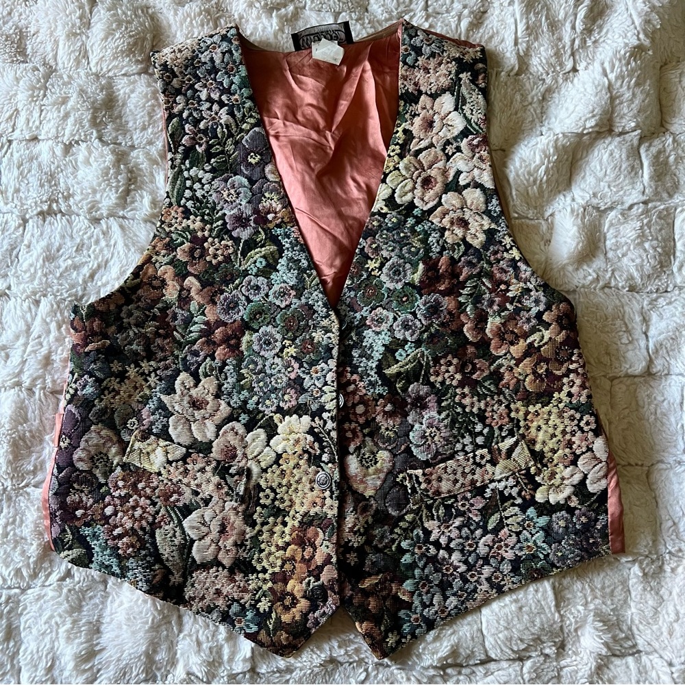 Embroidered vest